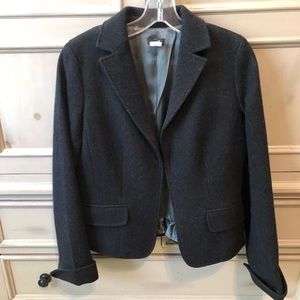 J. Crew size 6 wool blazer charcoal gray